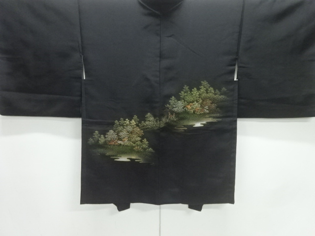 JAPANESE HAORI / WOVEN SCENERY OF TREES